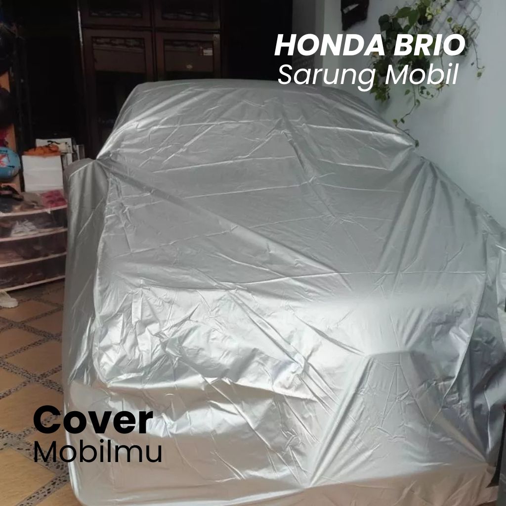 Sarung Mobil Bahan Silver Metallic - Cover Mobilmu